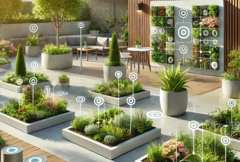 tưới cây thông minh